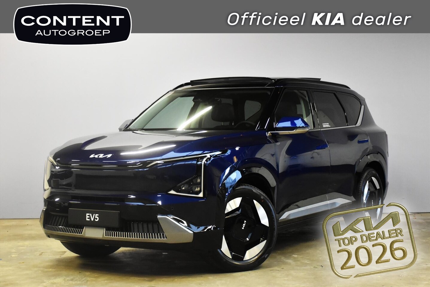 Kia EV5 - 81,4 kWh 217pk 2WD Plus Advanced NIEUW - SNEL LEVERBAAR - AutoWereld.nl