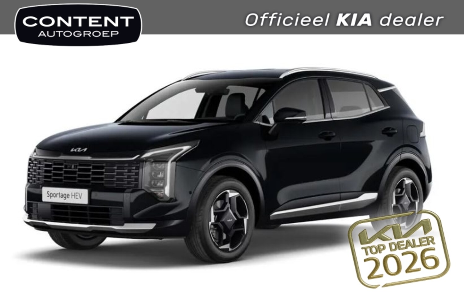 Kia Sportage - 1.6 T-GDi 230pk Hybrid AT6 GT-PlusLine - AutoWereld.nl