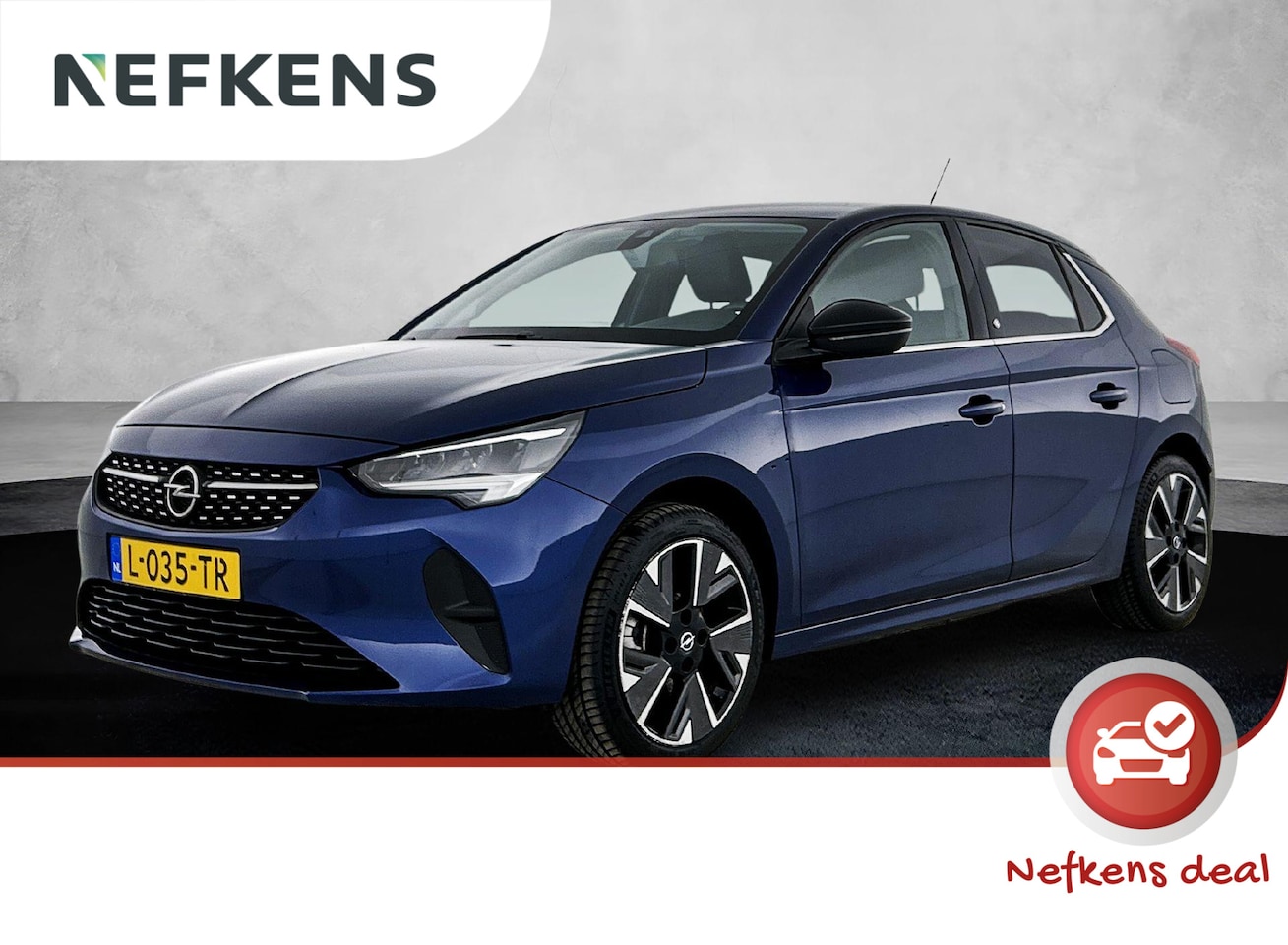 Opel Corsa-e - Elegance 50kWh | 1ste eigenaar | 3 FASE | 17"LMV | LEER/Stof | Parkeersensoren | Navigatie - AutoWereld.nl