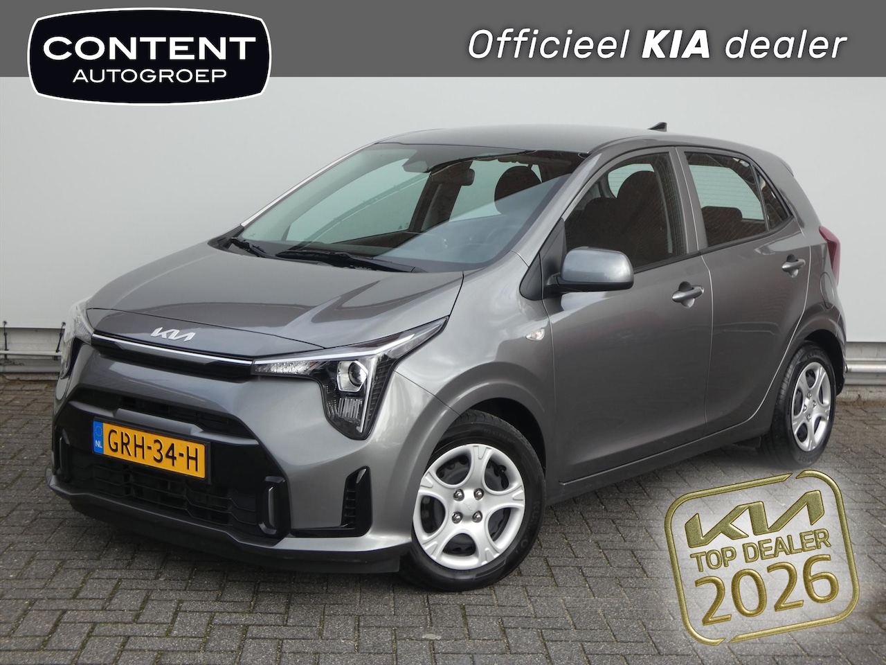 Kia Picanto - 1.0 DPi 67pk 4-zits DynamicLine | Nieuw Model! | Camera! - AutoWereld.nl
