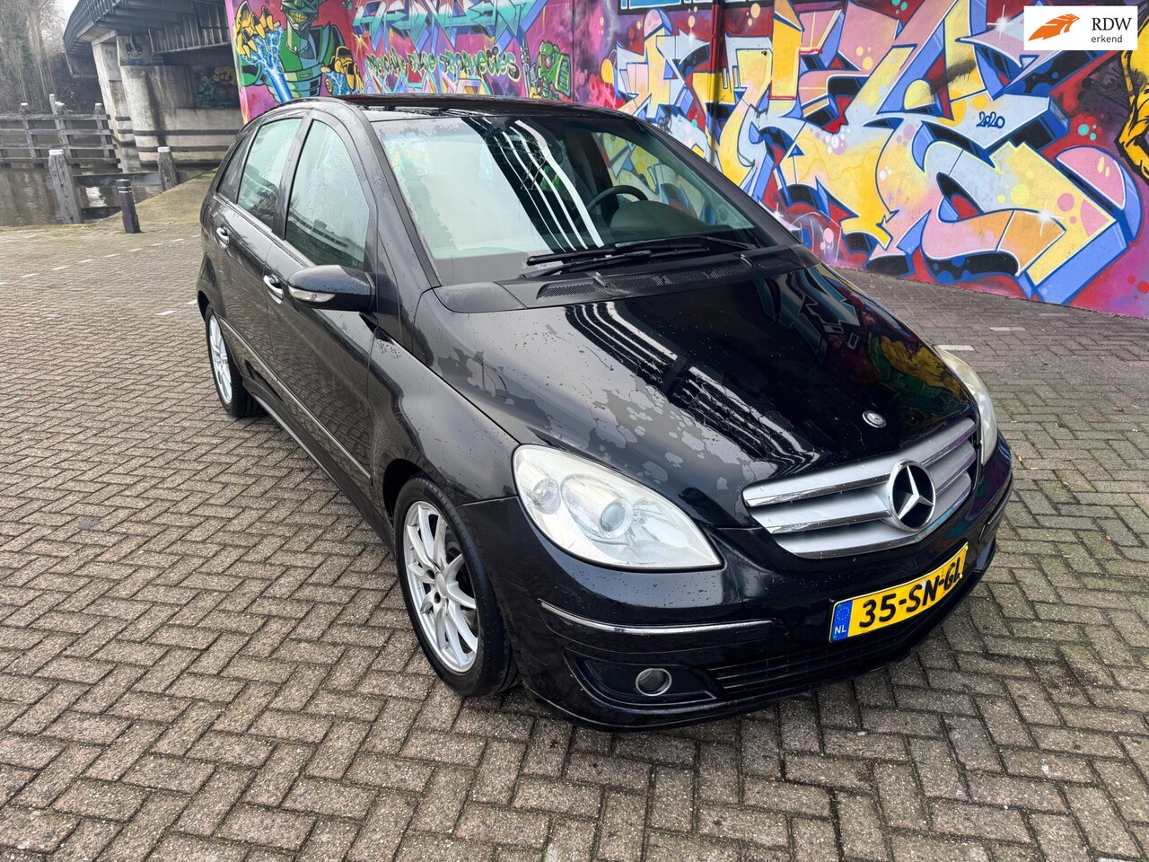 Mercedes-Benz B-klasse - 200 sport velgen airco half leer apk Jan 2027 rijd heerlijk fijne hogere instap. - AutoWereld.nl