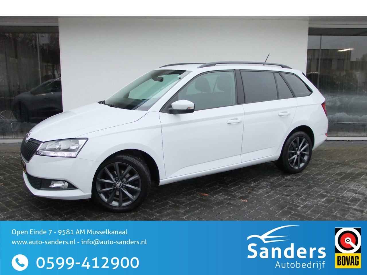 Skoda Fabia Combi - 1.0 TSI Business Edition / Carplay/ Trekhaak/ Clima/ DAB/ Parkeersensoren A - AutoWereld.nl