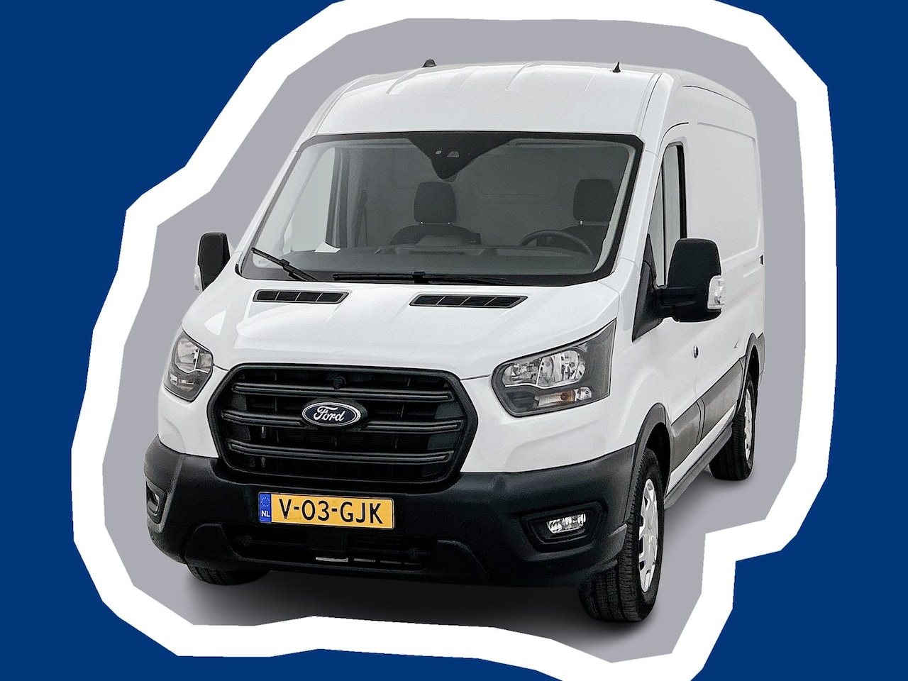 Ford Transit - 350 2.0 TDCI L2H2 Trend Automaat 220v omvormer Stoelverwarming Camera Cruise control Trekh - AutoWereld.nl
