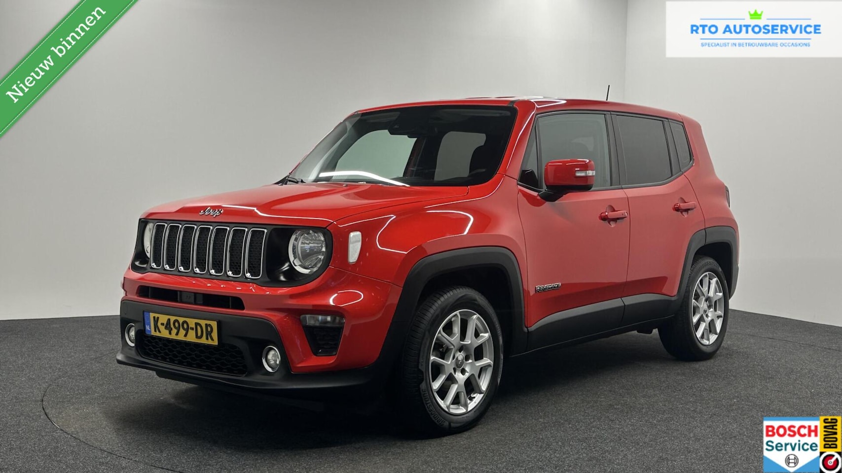 Jeep Renegade - 1.0T Longitude CRUISE CARPLAY NAVI ECC DAB. - AutoWereld.nl