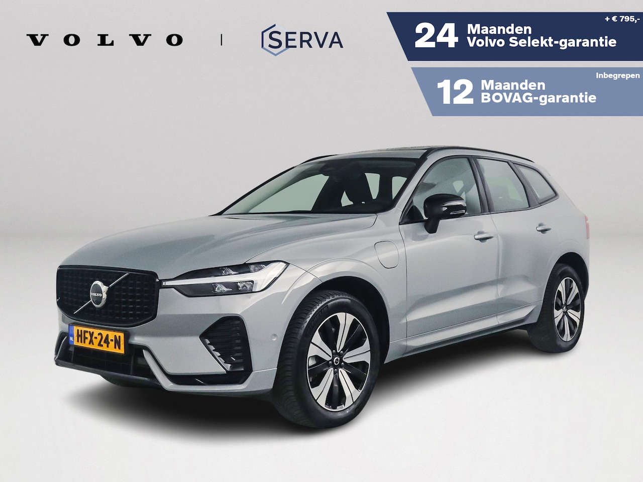Volvo XC60 - T6 Plug-in hybrid AWD Plus Dark | Panoramadak | 360° camera | Stoel- en Stuurverwarming | - AutoWereld.nl