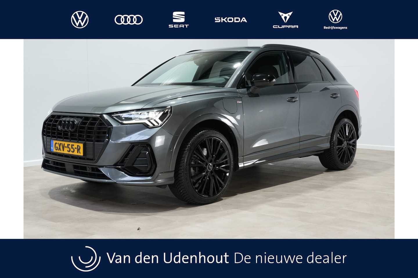 Audi Q3 - 45 TFSI e 245 pk PHEV S edition Navigatie Stoelverwarming Camera Park/Sideass. Android/Car - AutoWereld.nl