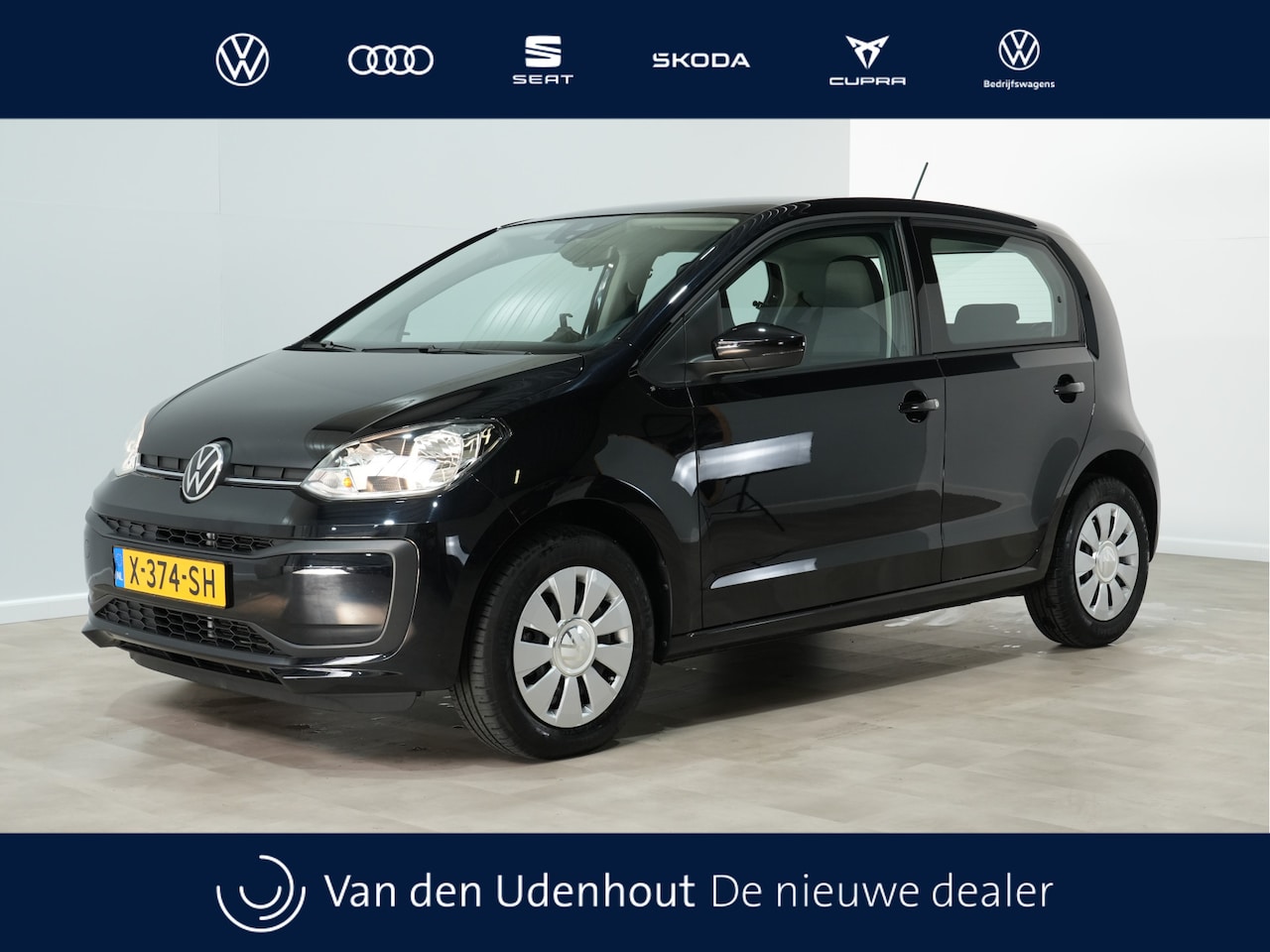Volkswagen Up! - 1.0 65pk Airco Bleutooth DAB Elek. Ramen 254 - AutoWereld.nl