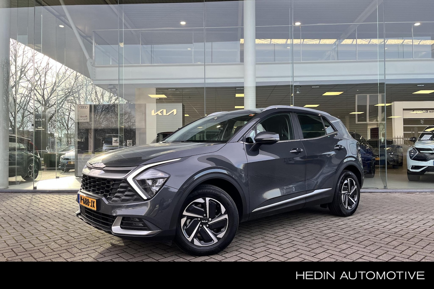 Kia Sportage - 1.6 T-GDi Hybrid DynamicLine Navigatie | Climate control |Achteruitrijcamera | Lane assist - AutoWereld.nl