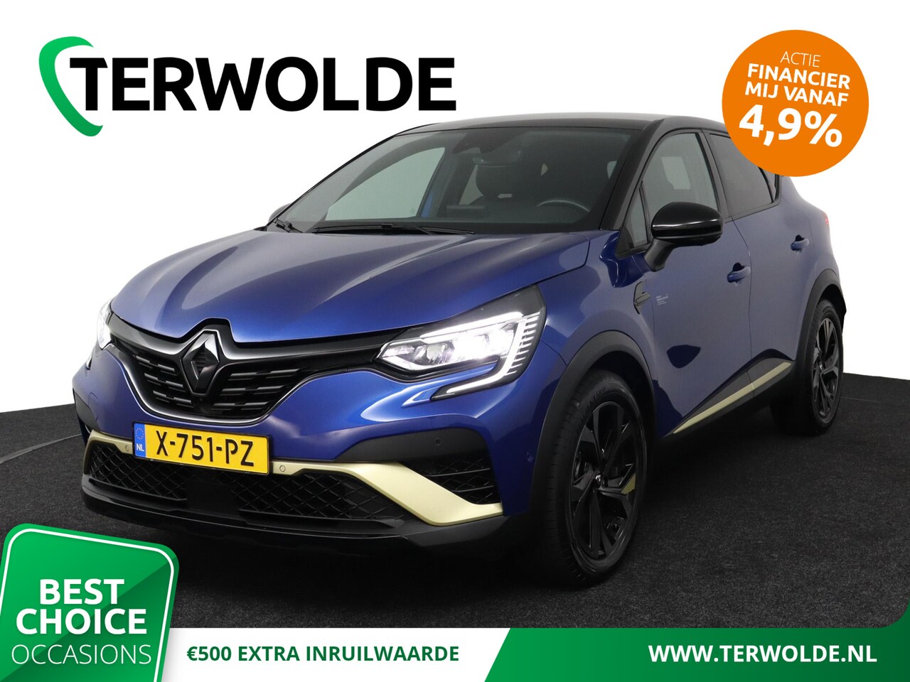 Renault Captur - E-Tech engineered hybrid 145 | Adapt. Cruise | Stoel- & Stuurverw. | BOSE Audio | 360 Came - AutoWereld.nl