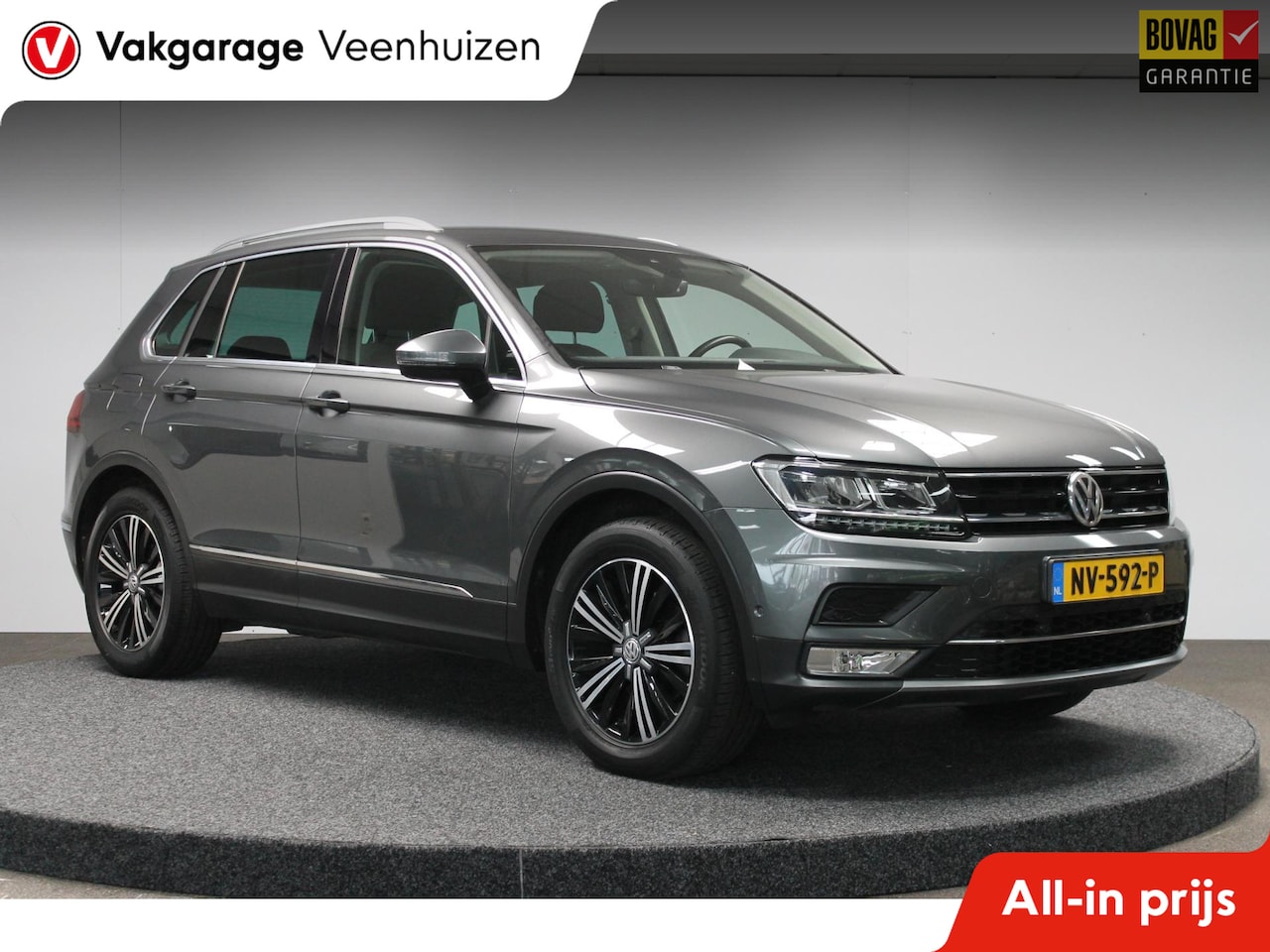 Volkswagen Tiguan - 1.4 TSI ACT Highline|Rijklaar prijs|Elek. trekhaak|Camera|ACC|Virtual|Carplay| - AutoWereld.nl