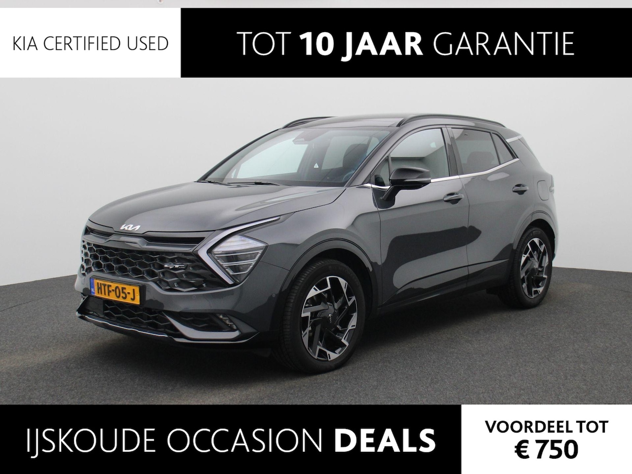 Kia Sportage - 1.6 T-GDi Plug-in Hybrid AWD GT-PlusLine Pano Dak | Elektr. Stoel | Leder | Stoelverwarmin - AutoWereld.nl