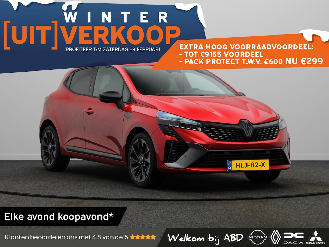 Renault Clio - E-Tech Full Hybrid 145pk esprit Alpine | Stoel- en stuurwielverwarming | 360 graden camera - AutoWereld.nl