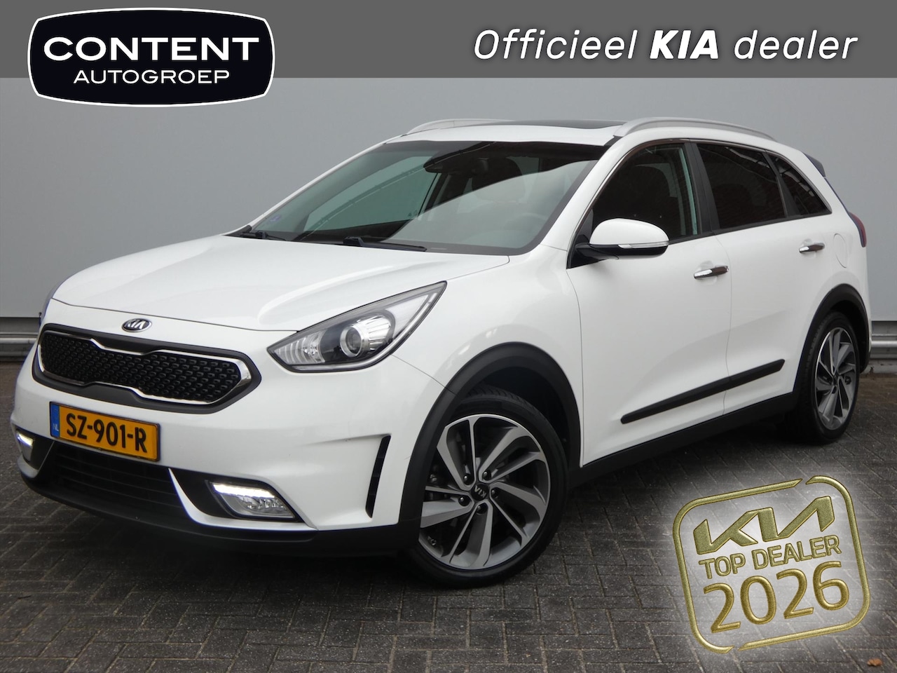 Kia Niro - 1.6 GDi Hybrid 141pk DCT6 Edition [ Trekhaak ] - AutoWereld.nl