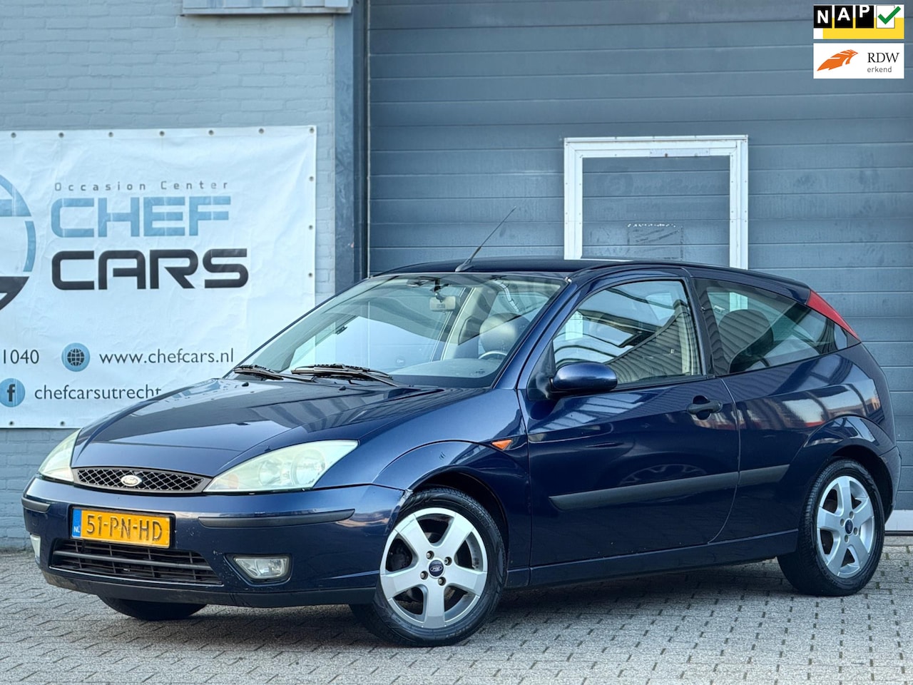 Ford Focus - 1.6-16V|NAP|APK|AIRCO|LEER|BOEKJES|LM|GOEDESTAAT! - AutoWereld.nl