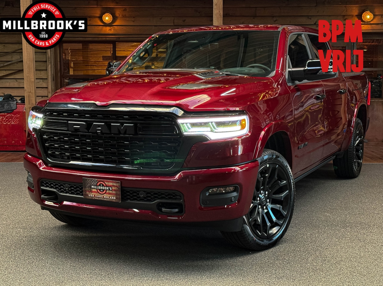 Dodge Ram 1500 - Limited H/O 540PK BPM VRIJ, Stoel massage, H/K, Panorama, Lucht vering - AutoWereld.nl