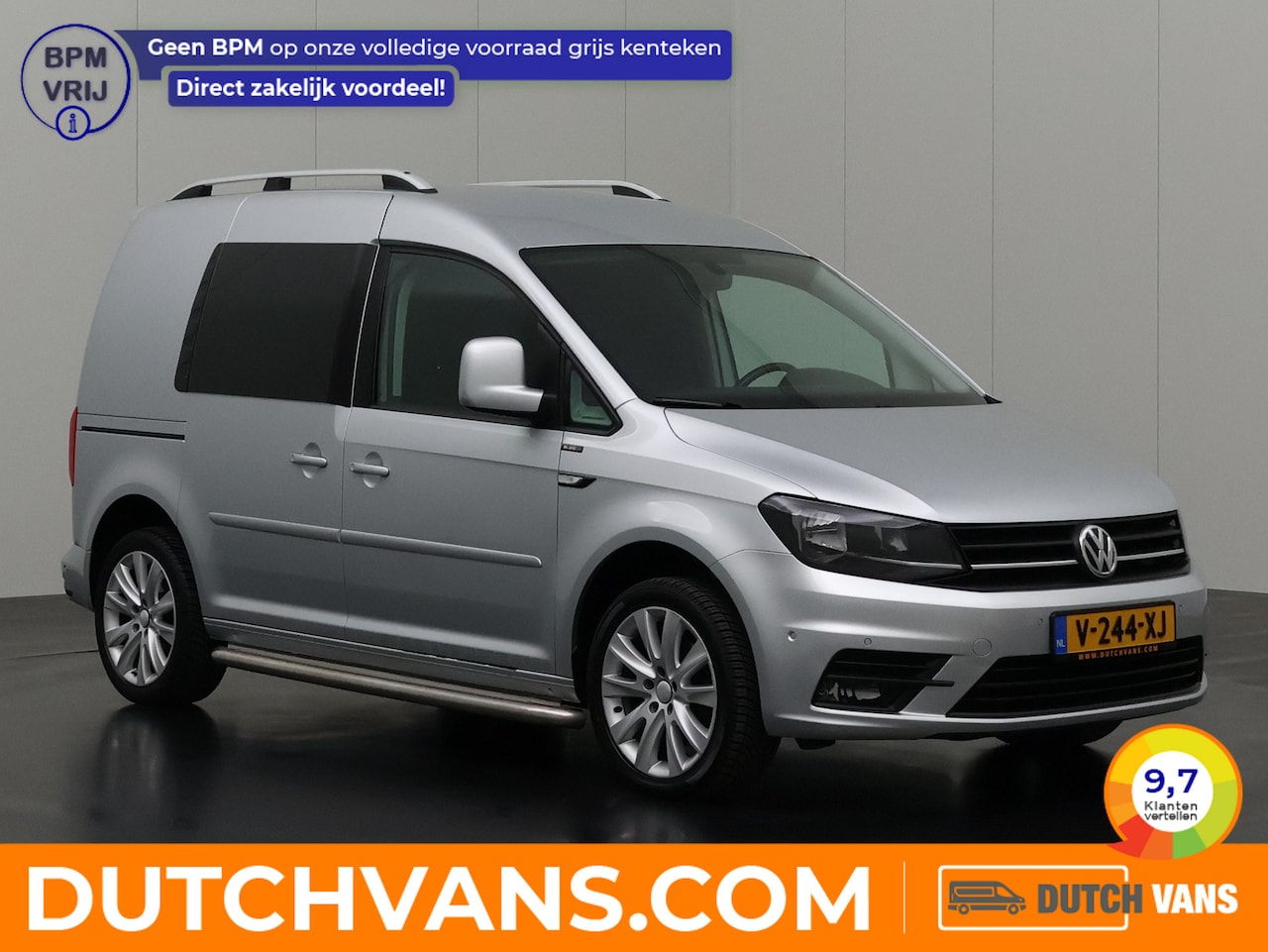 Volkswagen Caddy - 2.0TDI DSG Automaat Highline | Multimedia | Airco | Trekhaak - AutoWereld.nl