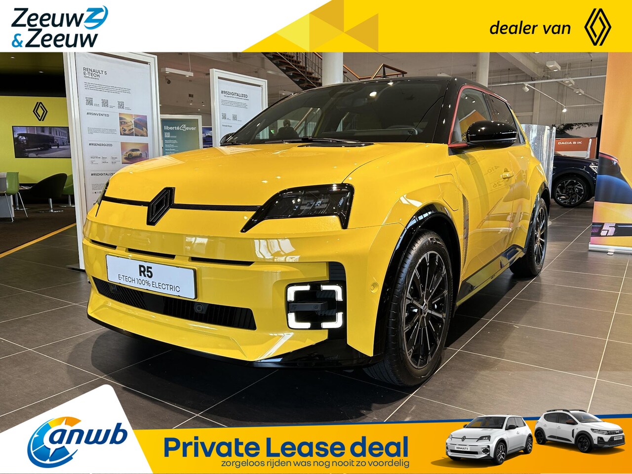 Renault 5 - (Z&Z Renault Private Lease actie vanaf €439,-) comfort range iconic cinq 52 kWh | Wij make - AutoWereld.nl