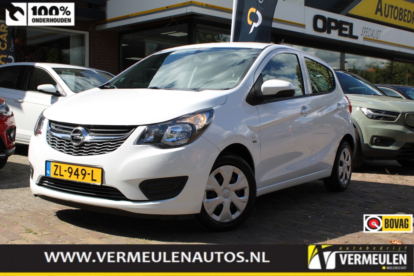 Opel Karl - 1.0 75PK 120 Jaar Edition + Airco/ Cruise/ Bluetooth/ NL auto - AutoWereld.nl