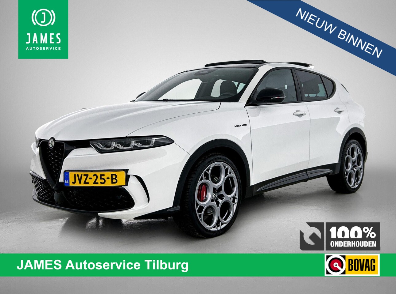 Alfa Romeo Tonale - 1.5T Hybrid Veloce PANO | CAMERA | STOELVERWAMING & VENTILATIE | LEER - AutoWereld.nl