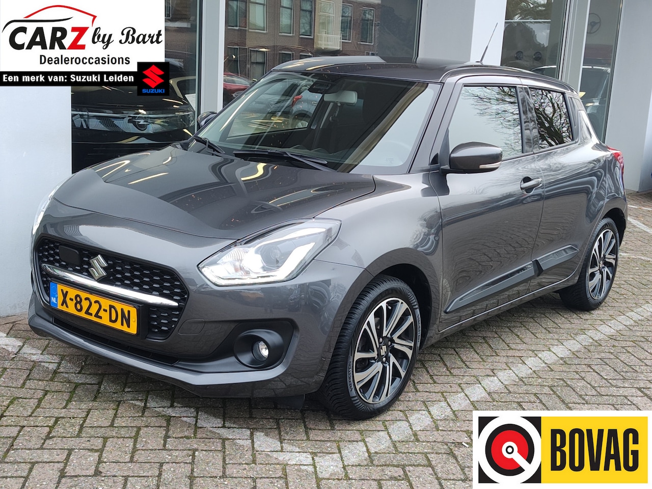 Suzuki Swift - 1.2 STYLE SMART HYBRID NAP! | Dodehoeksens. | Trekhaak | Stoelverw. - AutoWereld.nl