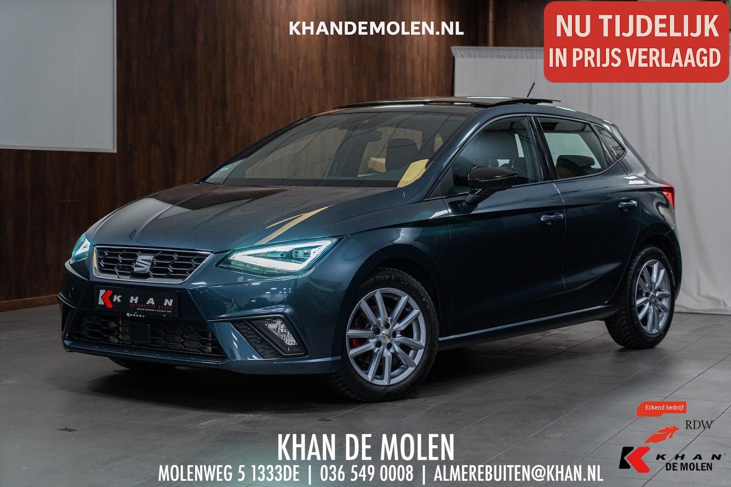 SEAT Ibiza - 1.5 TSI FR Sport VOL|150PK|AppleCarplay|Dealer Onderhouden - AutoWereld.nl