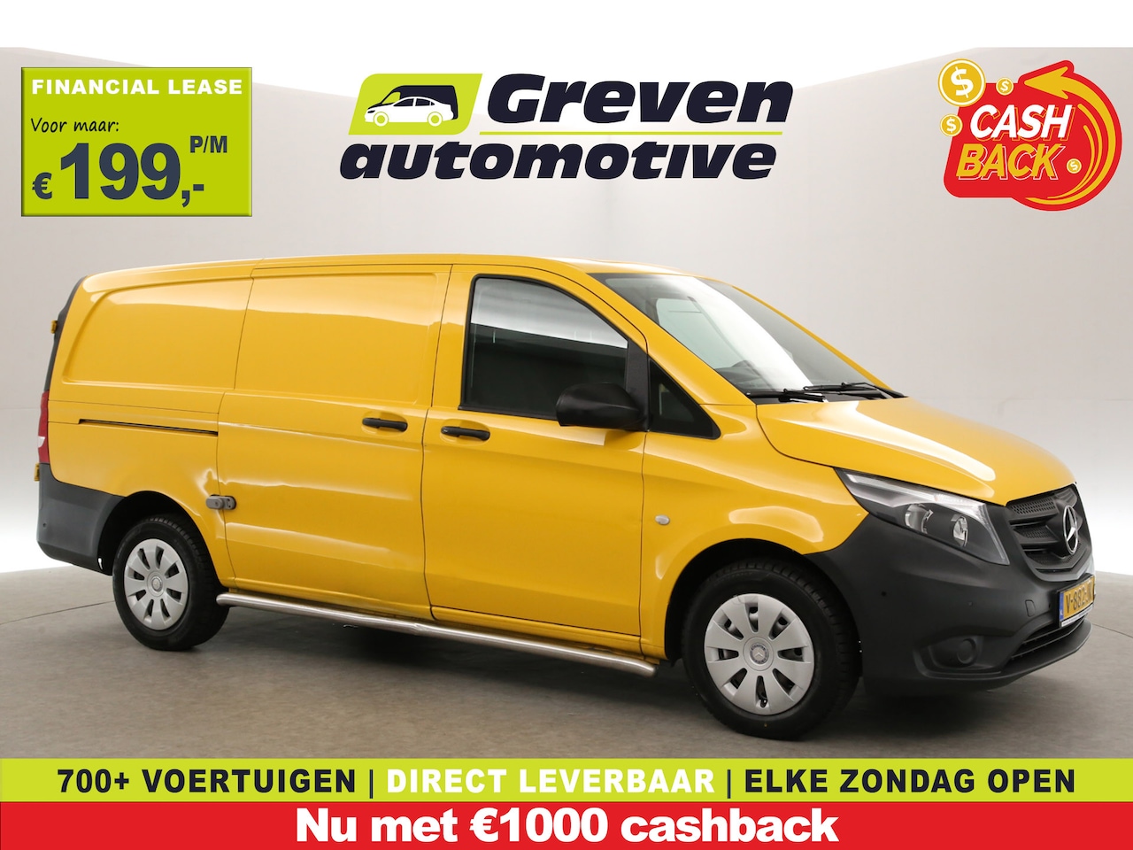 Mercedes-Benz Vito - CDI Lang | Airco | Camera | Navigatie | Parkeersensoren - AutoWereld.nl