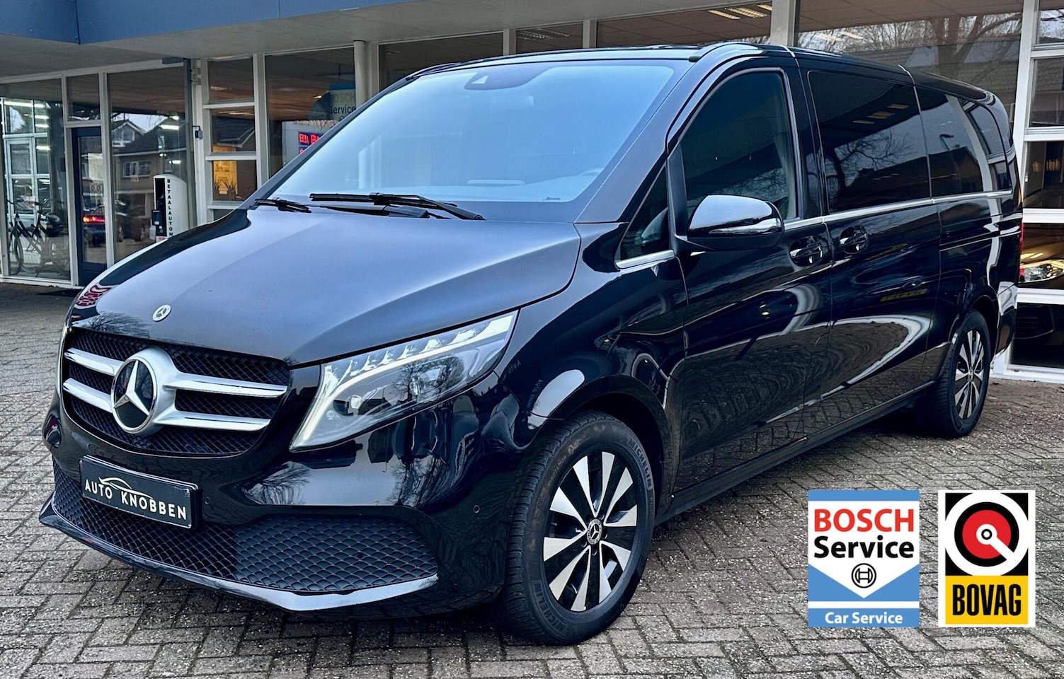 Mercedes-Benz V-klasse - 300d Extra Lang Avantgarde 8p. Incl BPM Led, Leer, Camera.. - AutoWereld.nl