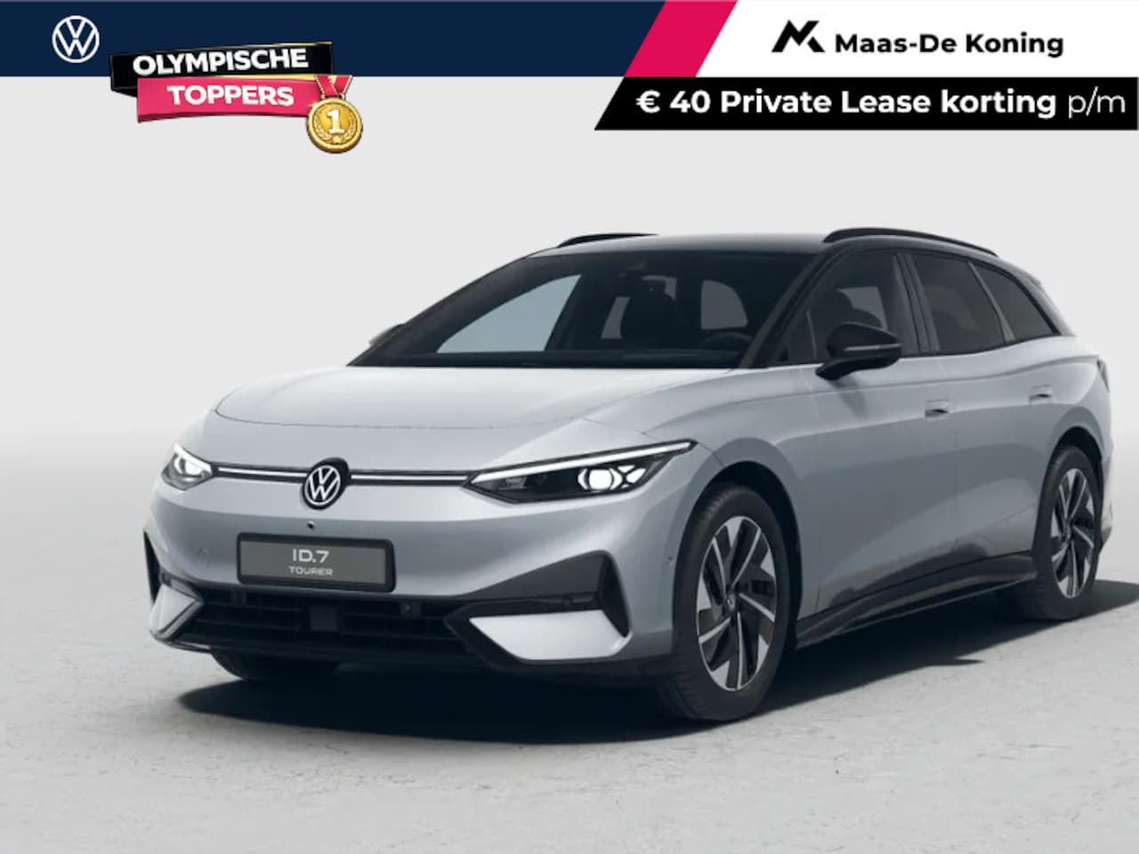 Volkswagen ID.7 - Pro Limited Edition 77 kWh accu 286 PK · Draadloze telefoonlader · 360 camera · verwarmde - AutoWereld.nl