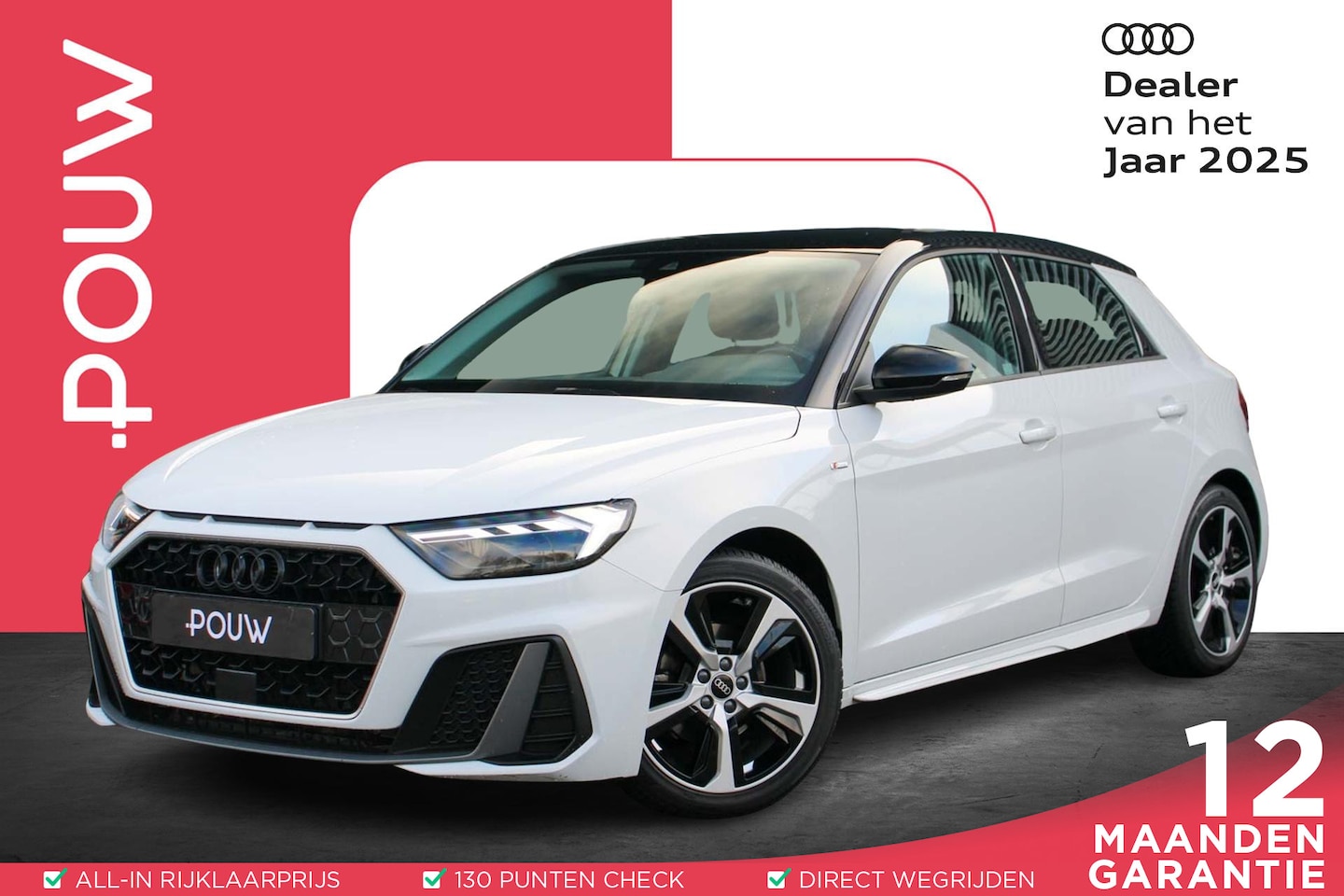Audi A1 Sportback - 30 TFSI 110pk Pro Line S | LED Koplampen | Sportstoelen | Apple Carplay & Android Auto | C - AutoWereld.nl