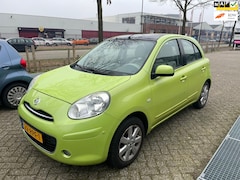Nissan Micra - 1.2 Tekna PANORAMA/navi/AIRCO/cruise