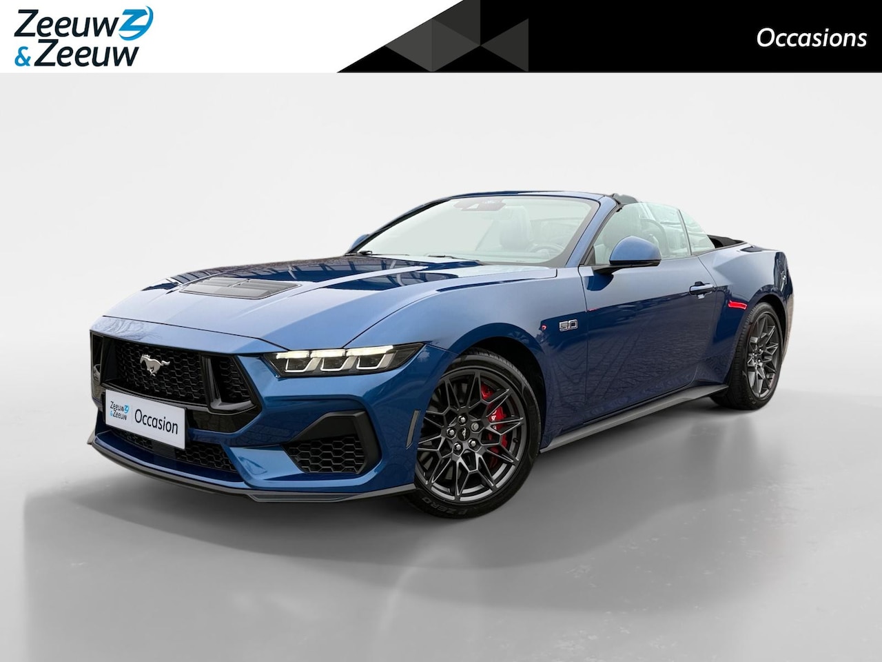 Ford Mustang - 5.0 Ti-VCT V8 GT | CABRIOLET | Adaptive Cruise Control | BLIS | Kleppensysteem | Performan - AutoWereld.nl