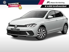 Volkswagen Polo - Life Edition 1.0 TSI 95 pk 5 versn. Hand · Achteruitrijcamera · Voorraad OUTLET