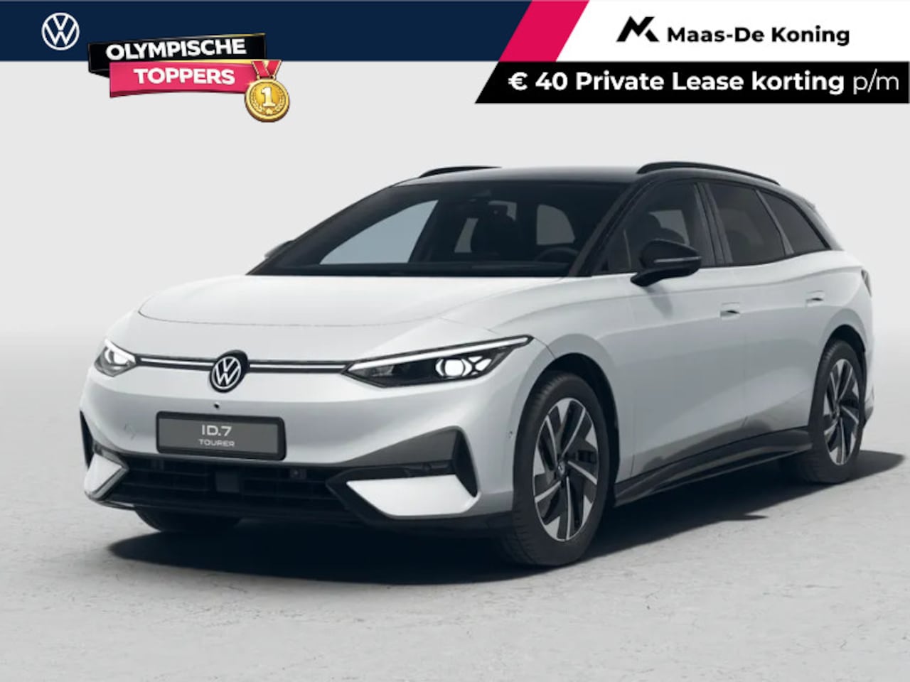 Volkswagen ID.7 - Pro Limited Edition 77 kWh accu 286 PK · Draadloze telefoonlader · 360 camera · verwarmde - AutoWereld.nl