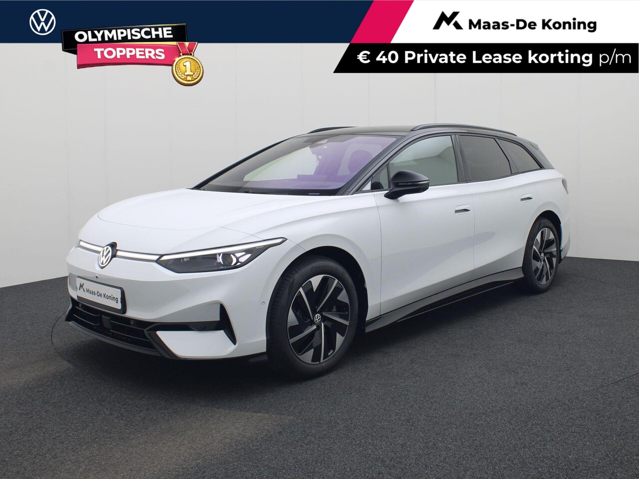 Volkswagen ID.7 - Pro Limited Edition 77 kWh accu 286 PK · Draadloze telefoonlader · 360 camera · verwarmde - AutoWereld.nl