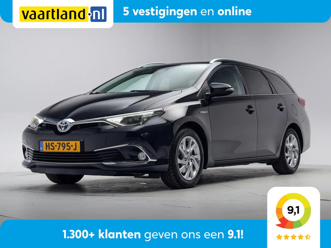 Toyota Auris Touring Sports - 1.8 Hybrid Lease pro [ Panorama Cruise Half leder ] - AutoWereld.nl