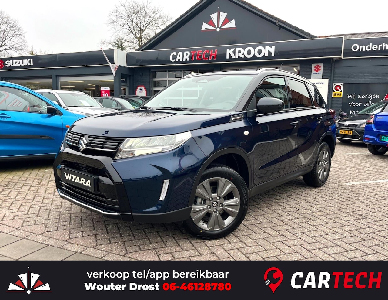 Suzuki Vitara - 1.4 Boosterjet Smart Hybrid Select Automaat -nieuw- - AutoWereld.nl
