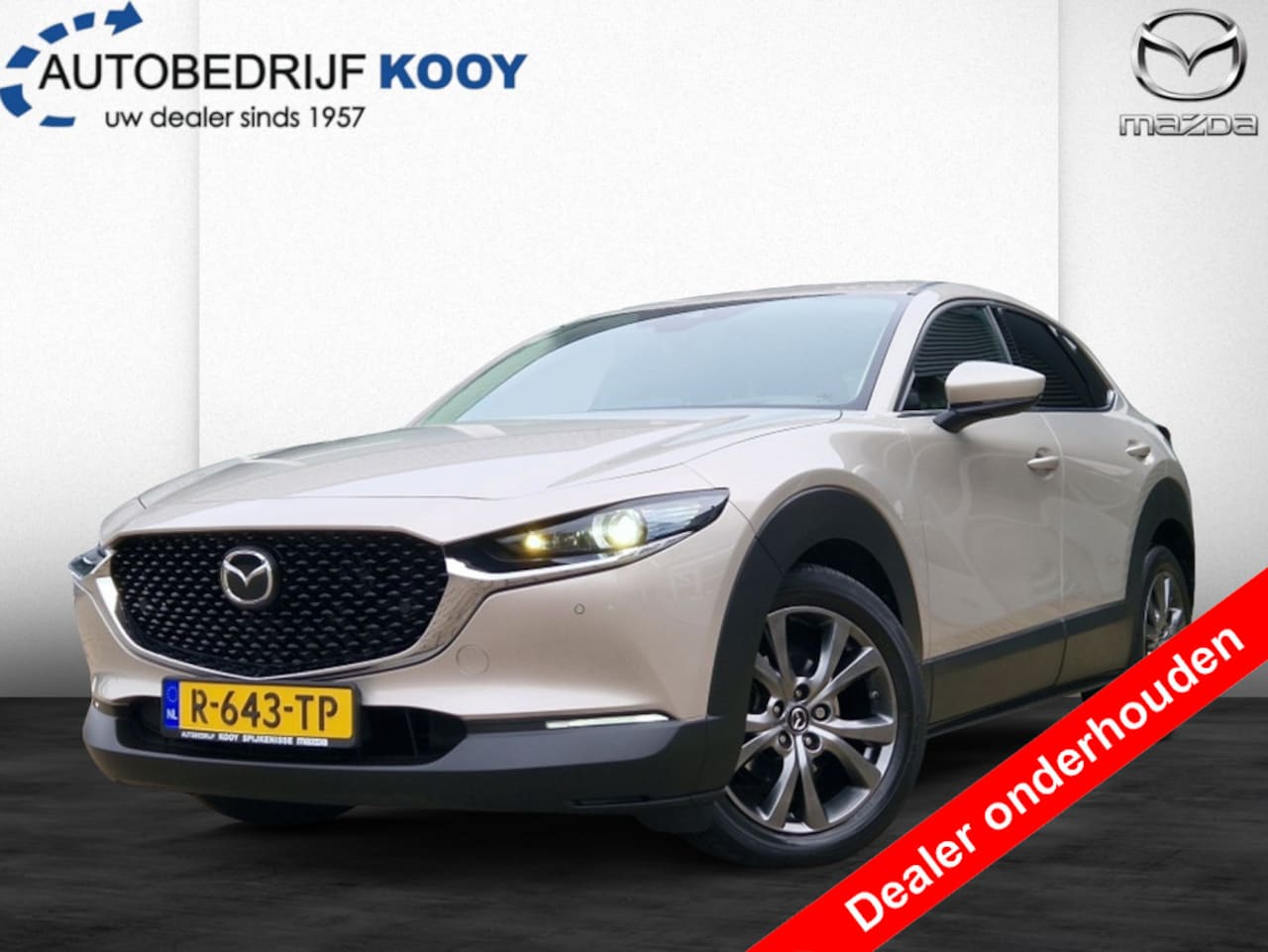 Mazda CX-30 - 2.0 186pk Luxury / Afn. trekhaak / Camera / Leder / 18"velgen - AutoWereld.nl