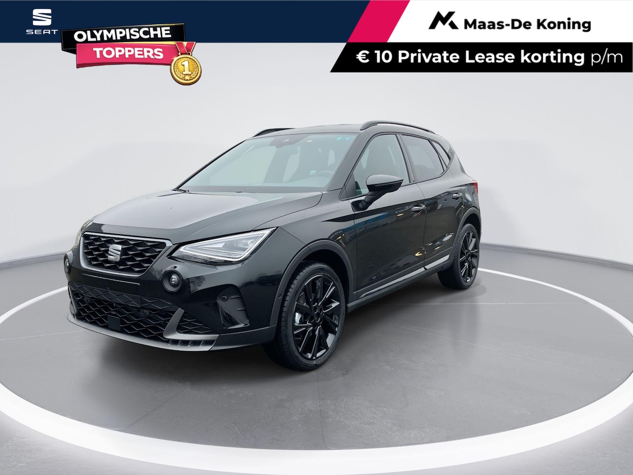 SEAT Arona - FR Business Connect 1.0 70 kW / 95 pk EcoTSI SUV 5 Versnelling Hand | Black Pakket | Winte - AutoWereld.nl