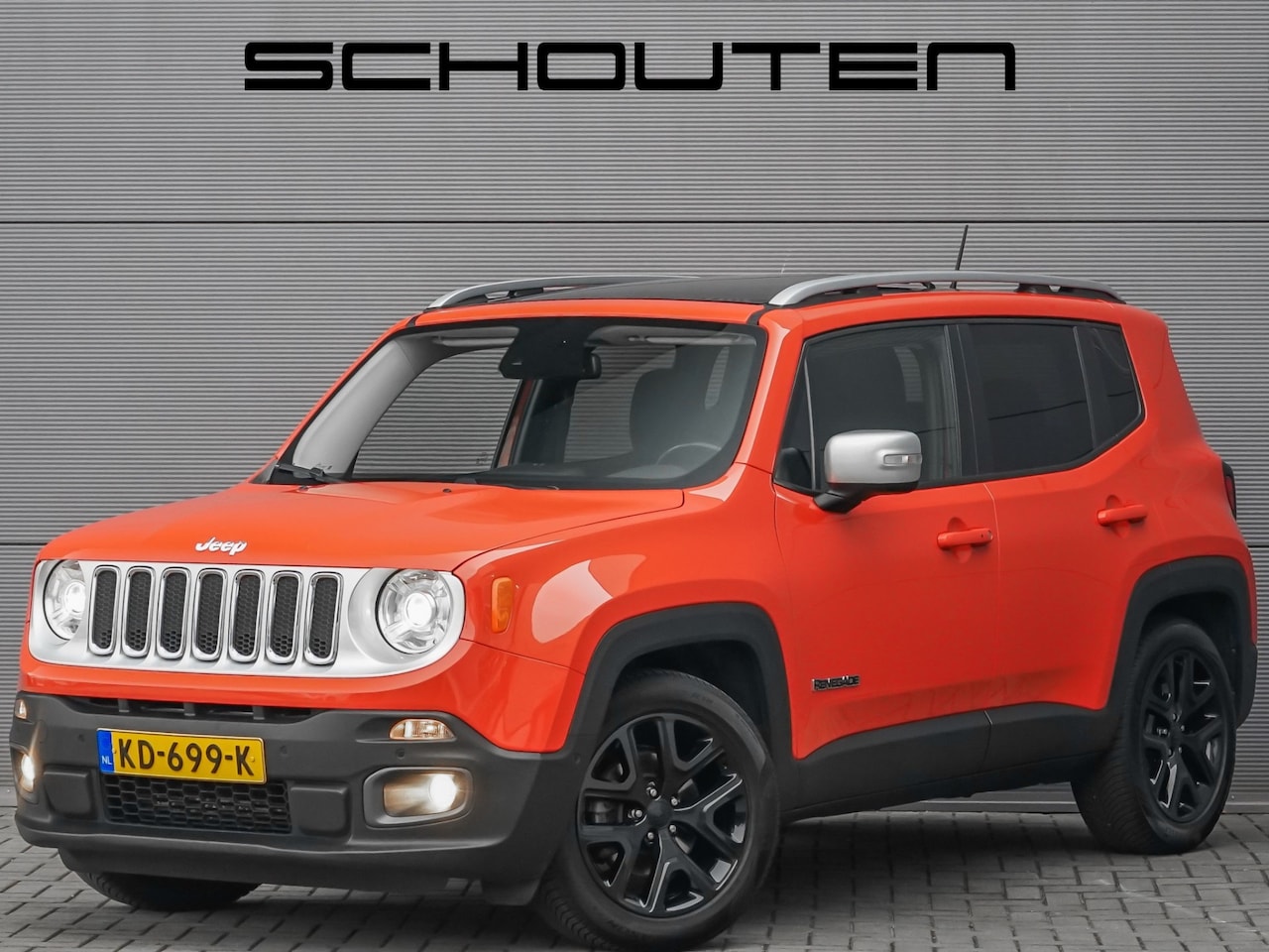 Jeep Renegade - 1.4 MultiAir Limited Pano Navi Climate Trekhaak 18" - AutoWereld.nl