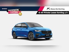 Skoda Scala - 1.0 TSI Monte Carlo 85 kW / 115 PK Hatchback 6 versn | Race Blue | Trekhaak