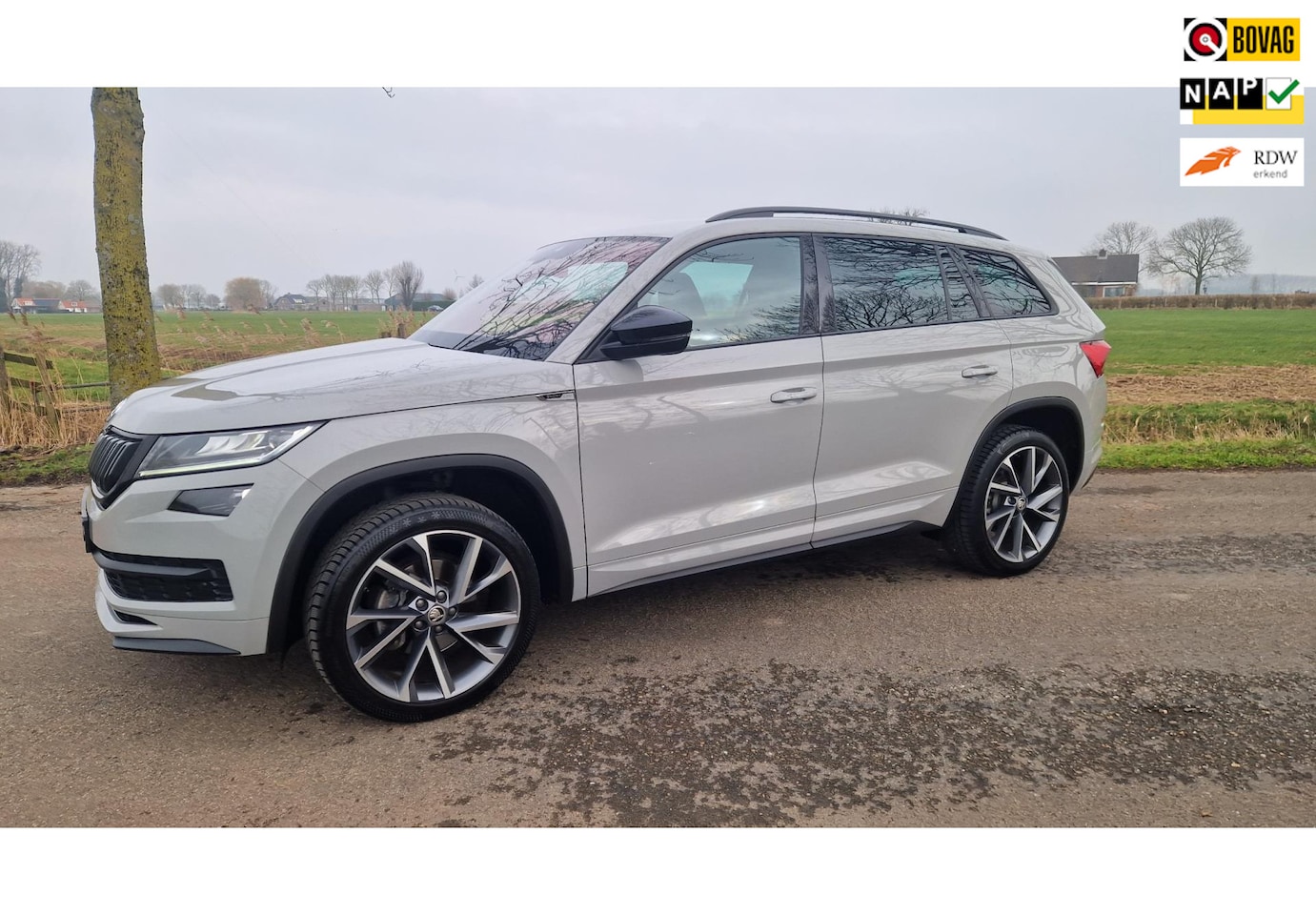 Skoda Kodiaq - 1.5 TSI Sportline Business 7pers. trekhaak, 1e eig - AutoWereld.nl