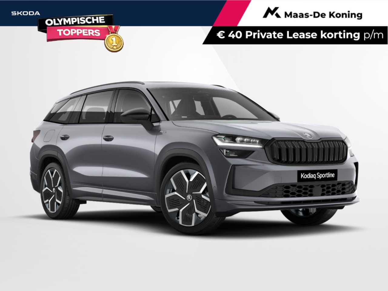 Skoda Kodiaq - Sportline Business 1.5 TSI PHEV 150 kW / 204 PK SU Panoramisch glazen schuif-/kanteldak | - AutoWereld.nl