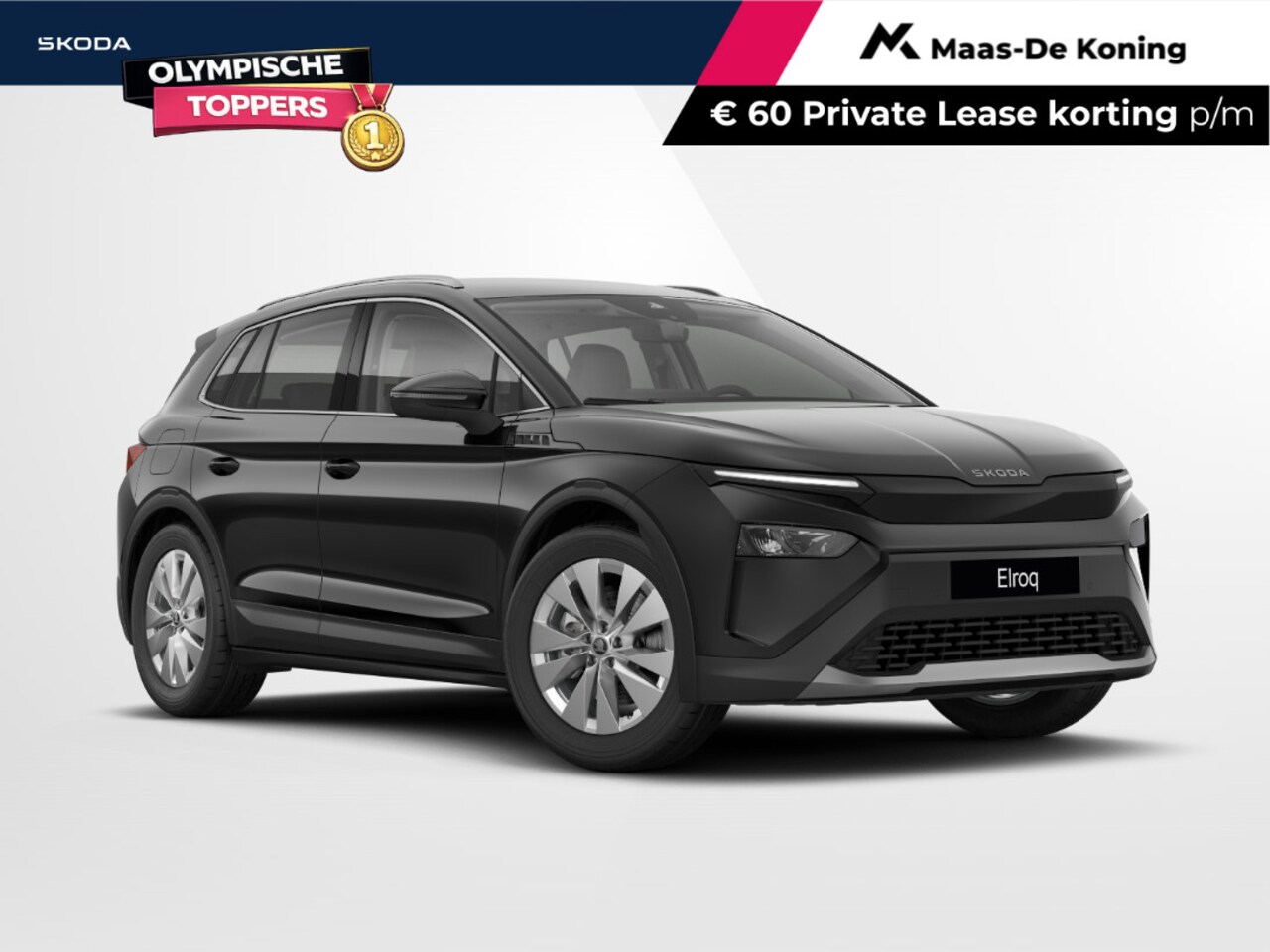 Skoda Elroq - 60 Business Edition Tour | 20 inch Vega Velgen | Trekhaak, wegklapbaar | Private lease €50 - AutoWereld.nl