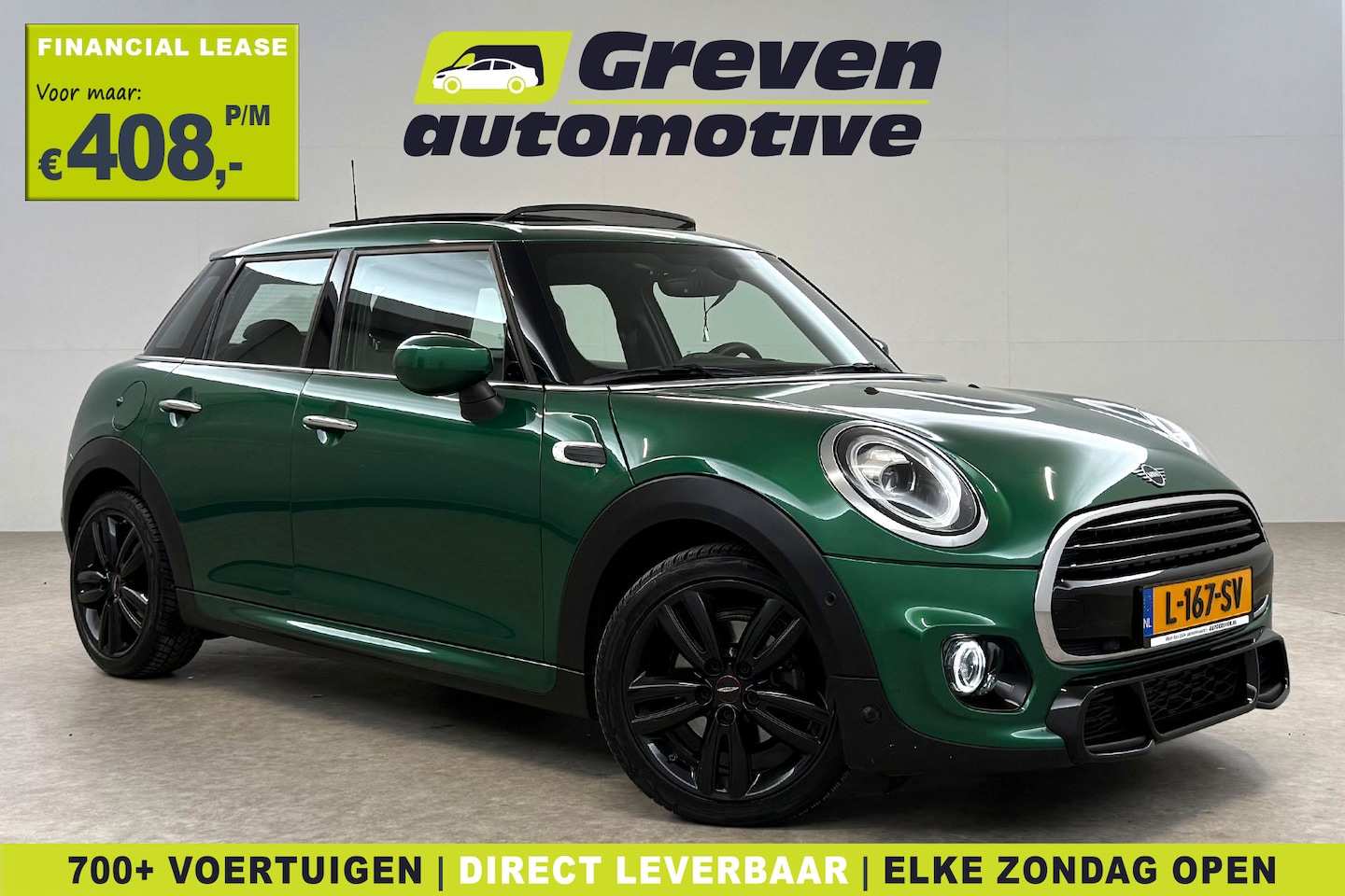 MINI Cooper - 1.5 Cooper Summer Red Edition JCW | Pano | Virtual | Sfeer | Cruise | Stoelverw. | Navi | - AutoWereld.nl