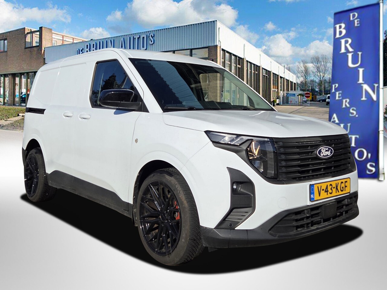 Ford Transit Courier - Limited 92Kw - 125Pk ALS NIEUW Links & Rechts Schuifdeur Navi Camera Carplay - AutoWereld.nl