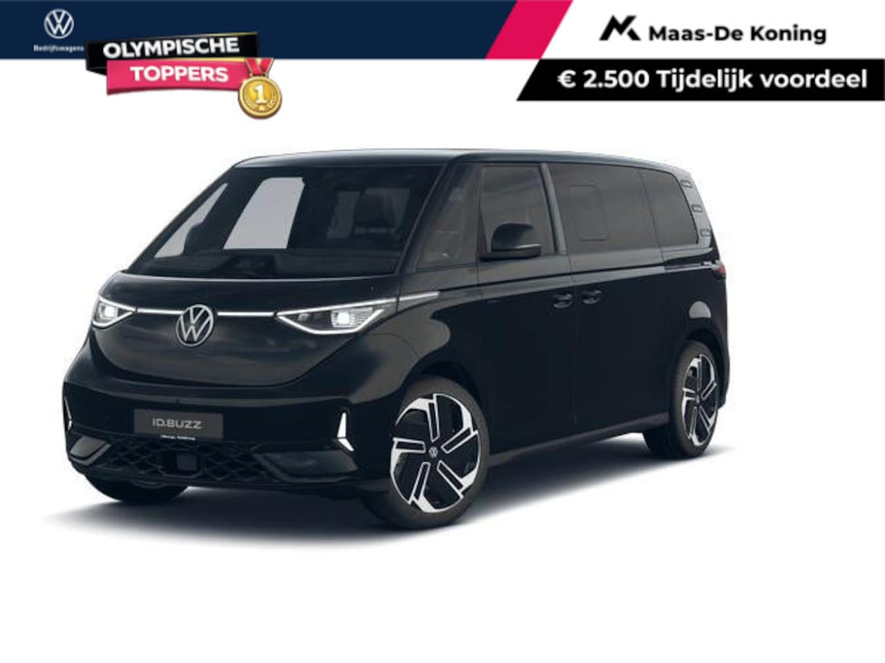 Volkswagen ID. Buzz - Bedrijfswagens GTX Limited 86kWh 340pk 4Motion L2 734150 - AutoWereld.nl