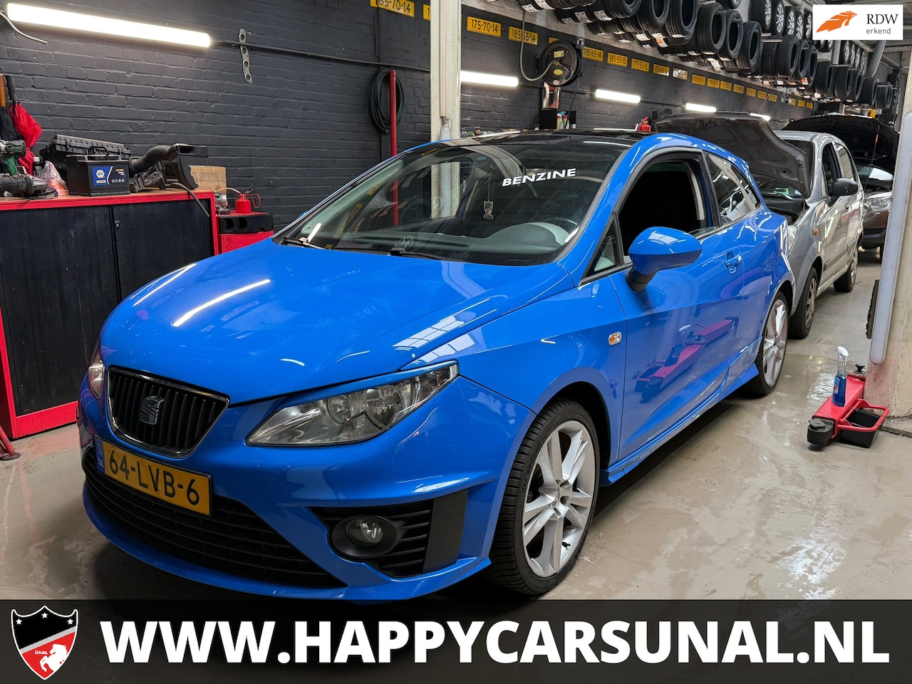 SEAT Ibiza SC - 1.6 Sport 1.6 Sport,MOTOR START LOOPT ONREGELMATIG - AutoWereld.nl