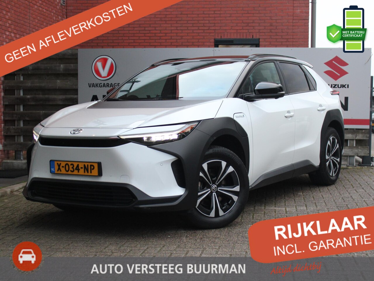 Toyota bZ4X - Business Plus 71 kWh Inclusief Batterijcertificaat, Achteruitrijcamera, Parkeersensoren Vo - AutoWereld.nl