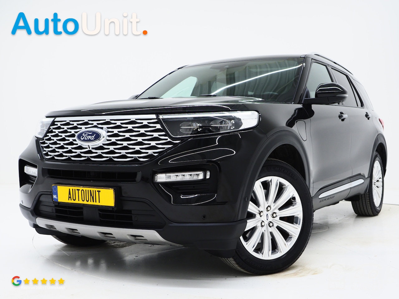 Ford Explorer - 3.0 V6 EcoBoost PHEV Platinum 7P | Panoramadak | B&O | Trekhaak | Massage | 360 | Keyless - AutoWereld.nl