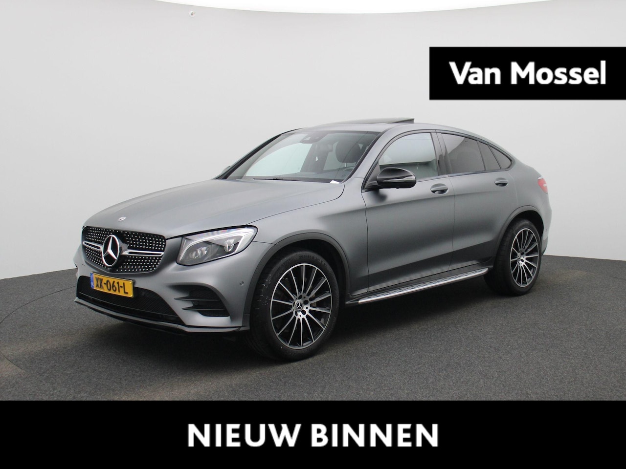 Mercedes-Benz GLC-klasse Coupé - 250 4MATIC Premium Plus | Automaat | Schuifdak | Burmester Audio | Lederen Bekleding | 360 - AutoWereld.nl